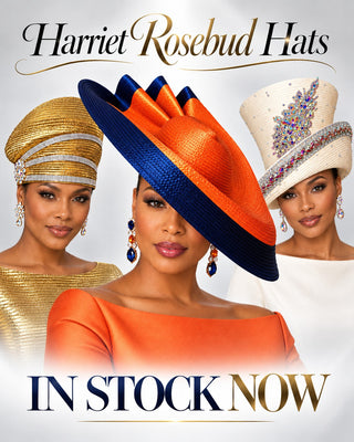 Harriet Rosebud Hats - In Stock Now